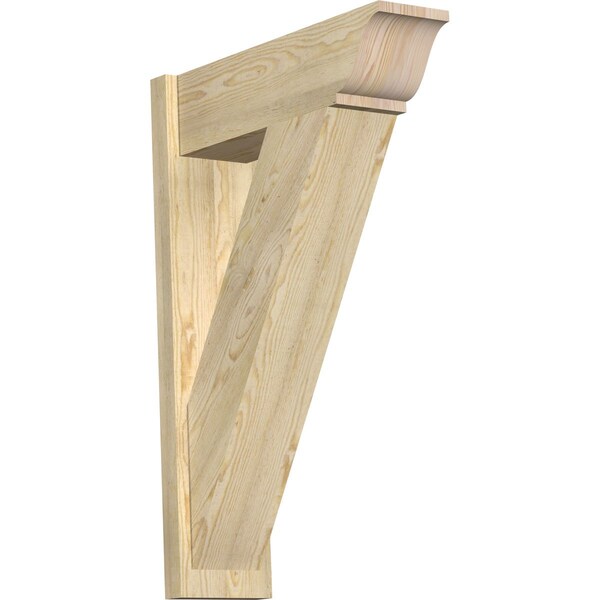 Ekena Millwork Traditional Traditional Rough Sawn Outlooker, Douglas Fir, 8"W x 26"D x 38"H OUT08X26X38TRA01RDF - main
